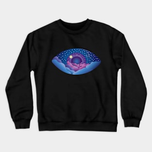 space eye Crewneck Sweatshirt